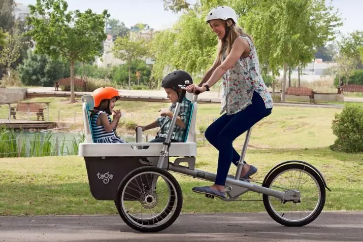 ଏକ ଶିଶୁ ପାଇଁ ସାଇକେଲ stroller (45 ଫଟୋ): 1 ବର୍ଷ ବାଳକମାନଙ୍କୁ ର tricycle cyclers ର ଚୟନ, ପଦଚାଳନା ମଡେଲ folding ର ସମୀକ୍ଷା 8581_3