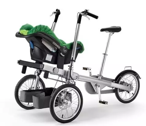 Polkupyörän rattaat: Cycle Bells -ominaisuudet äidille, lasten, lasten muuntajan ja aikuisten mallien kanssa 8583_22