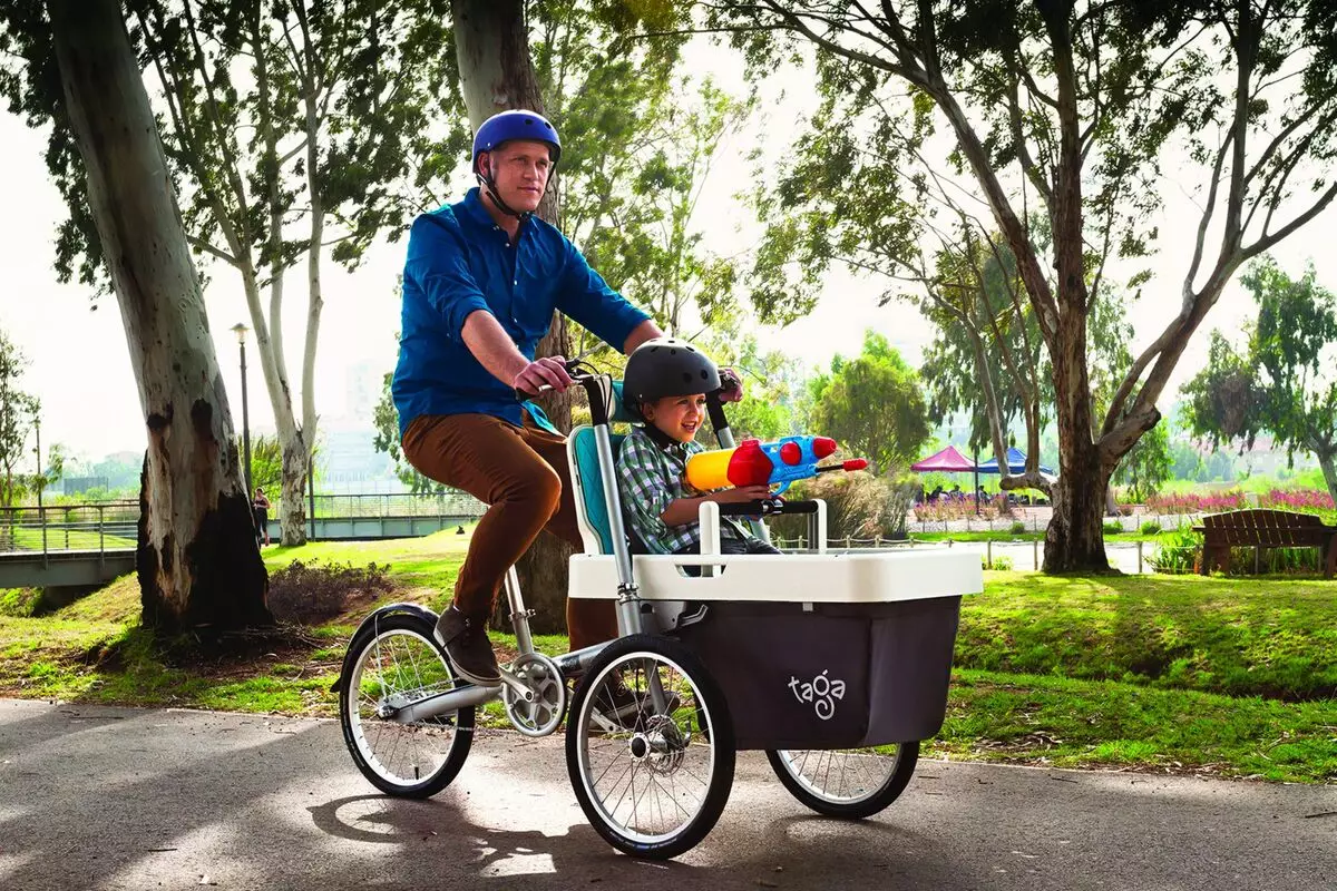 Polkupyörän rattaat: Cycle Bells -ominaisuudet äidille, lasten, lasten muuntajan ja aikuisten mallien kanssa 8583_24