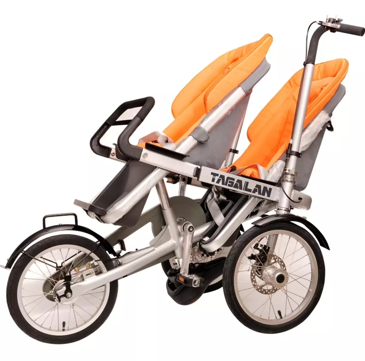 Polkupyörän rattaat: Cycle Bells -ominaisuudet äidille, lasten, lasten muuntajan ja aikuisten mallien kanssa 8583_6