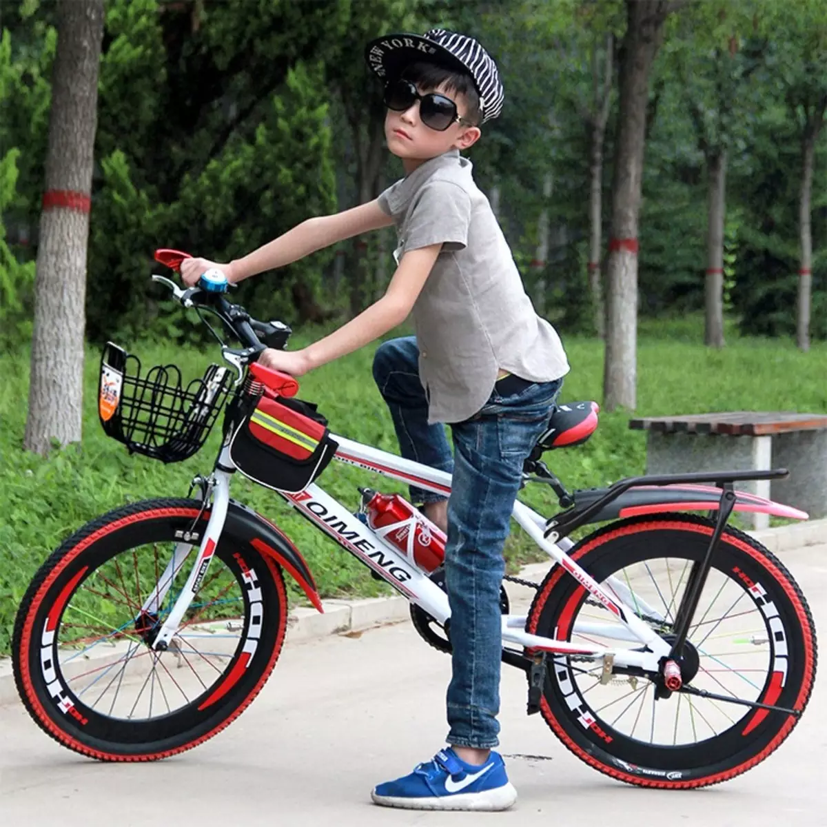 兒童的兒童自行車是10歲：如何為十幾歲的男孩和女孩選擇自行車？如何選擇車輪直徑？評級模型 8589_16