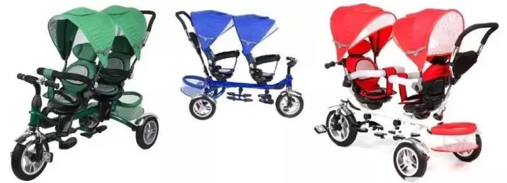 Børns cykler fra 1 år: Oversigt over trehjulede modeller til børn op til 3 år, de bedste walking cykler transformatorer i et år gamle børn 8599_17