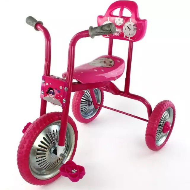 Barnas sykler fra 1 år: Oversikt over trehjulede modeller for barn opptil 3 år, de beste spaserturer transformatorer for ett år gamle barn 8599_22