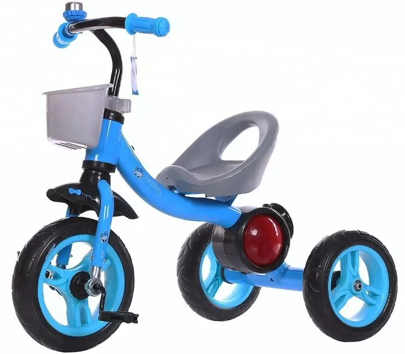 Børns cykler fra 1 år: Oversigt over trehjulede modeller til børn op til 3 år, de bedste walking cykler transformatorer i et år gamle børn 8599_6