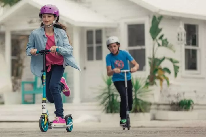 Scooters per a un adolescent (21 fotos): Valoració de bons scooters amb grans i petites rodes per a nens i nenes de 9 a 12 i 14 anys. Com triar el millor? 8644_21