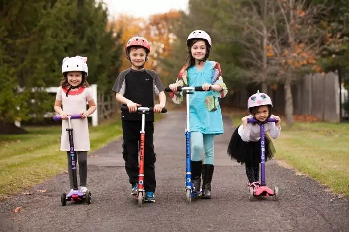 Scooters para um adolescente (21 fotos): classificação de boas scooters com grandes e pequenas rodas para meninos e meninas 9-12 e 14 anos de idade. Como escolher o mais legal? 8644_9