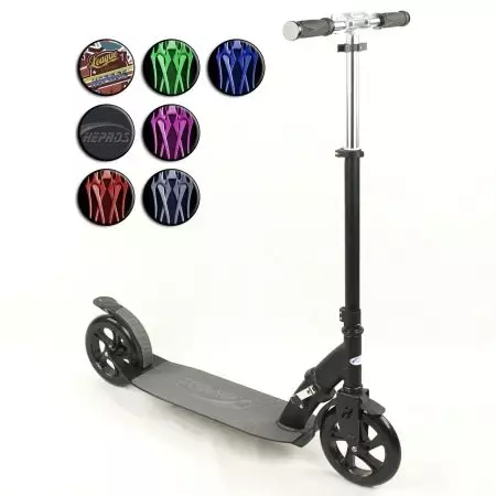 City Scooter: calificación de los mejores scooters adultos para la ciudad de 2021. ¿Cómo elegir? Revisión de los modelos de luz 8653_14