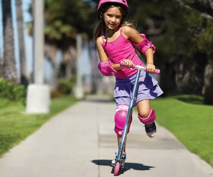 Come scegliere uno scooter per un figlio di 8 anni? Quale scooter è migliore per una ragazza o un ragazzo? Revisione dei modelli e scooter a tre ruote per bambini con ruote grandi 8663_10