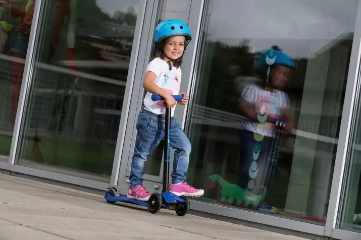 Bagaimana untuk memilih skuter untuk kanak-kanak berusia 8 tahun? Apa skuter lebih baik untuk seorang gadis atau budak lelaki? Kajian semula model dan skuter tiga roda kanak-kanak dengan roda besar 8663_9