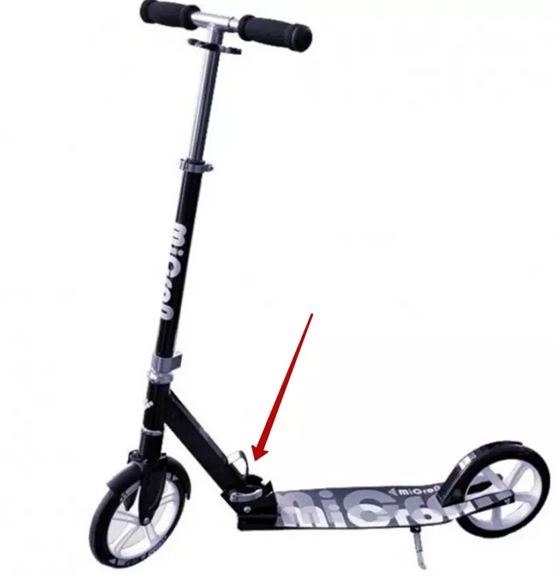 ¿Cómo plegar el scooter? ¿Cómo recoger el scooter plegable? ¿Cómo descomponer un scooter ligero y con ruedas grandes? 8665_7