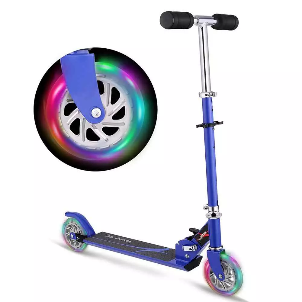 Scooter za otroka je star 10 let: kako izbrati otroški dvokolesni skuter z velikimi kolesi za dekleta in fantov? 8676_8