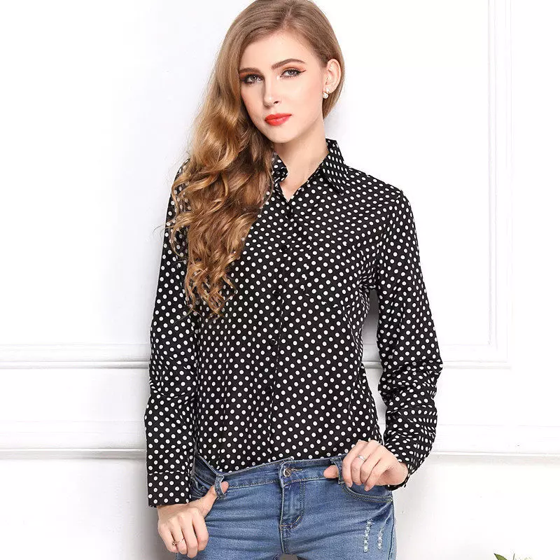 Модели блузе 2021 (170 фотографија): Модни трендови, са огрлицом, кратким рукавима 867_61