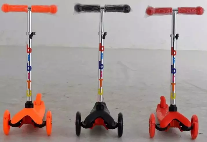 Bibitu Scooters: Comment les plier? Adultes urbains et modèles pour enfants avec des roues gonflables et autres. Commentaires 8701_13