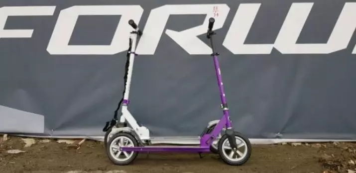Bibitu Scooters: Hur man viker dem? Urban vuxna och barnmodeller med uppblåsbara och andra hjul. Recensioner 8701_14