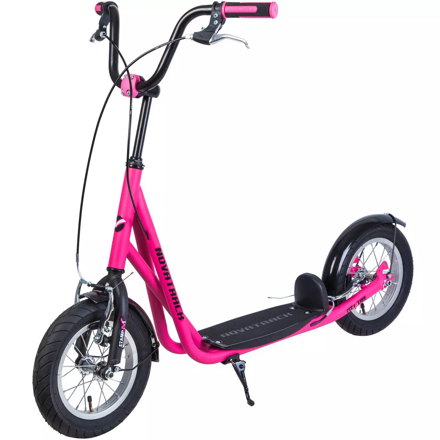 Scootere til piger: Børne modeller med store og små hjul af pink og andre farver til piger 3, 4, 5 og 9, 10, 11 og 12 år 8703_7