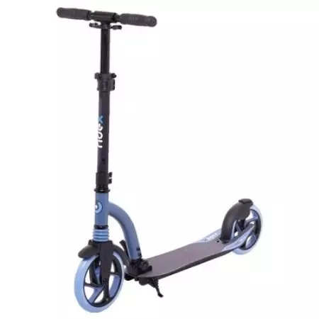 Ridex Scooters: Kiel faldi kaj malkombini la malfacilajn kaj aliajn veturilojn? Infanaj kaj plenkreskaj vestibloj de la fabrikanto. Recenzoj 8704_10