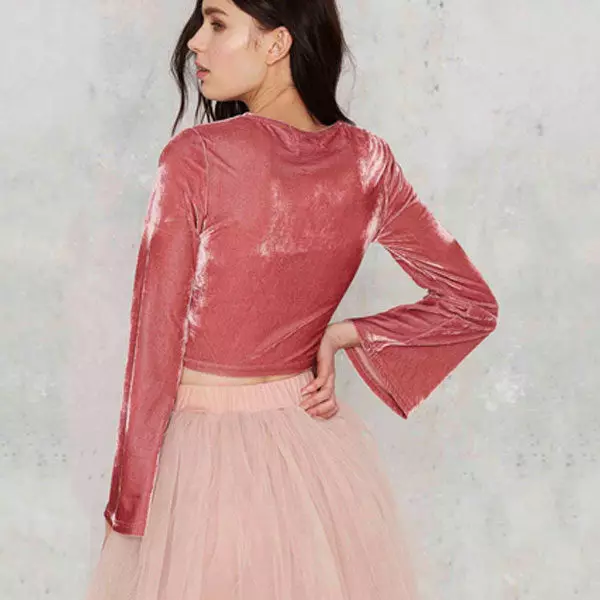 Blouss rosa (26 foto): cosa indossare bluse rosa 870_11
