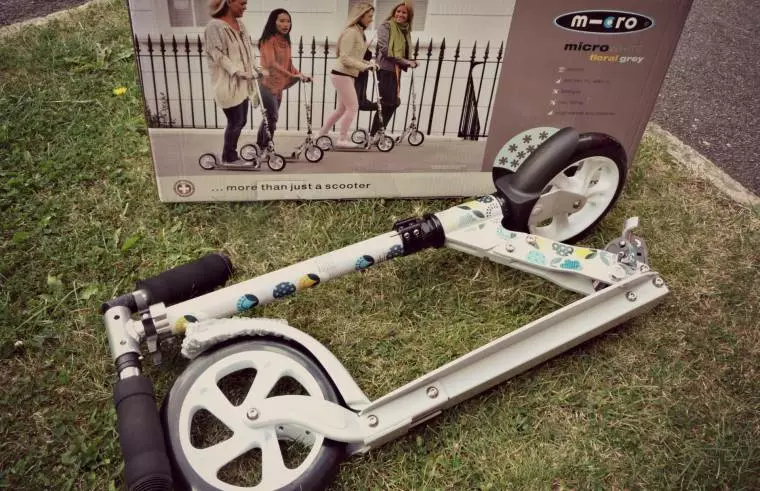 微型踏板车：审查儿童和成人两轮和三轮车型。笔和其他配件，选择棘手和电力水槽 8712_37