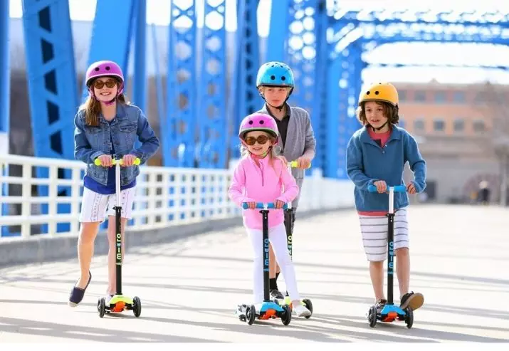 微型踏板车：审查儿童和成人两轮和三轮车型。笔和其他配件，选择棘手和电力水槽 8712_49