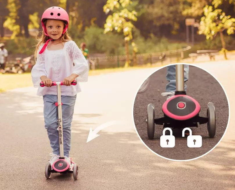 Globber Scooters: Scooters à trois roues et à deux roues et à deux roues, circuits électriques avec roues lumineuses et autres modèles 8714_6