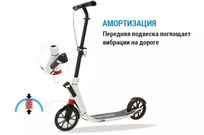 Scooter pre dospelých (48 fotografií): Ako si vybrať skúter? Recenzia modelov s veľkými kolesami, hodnotenie najlepších skútrov 2021, recenzie 8715_19