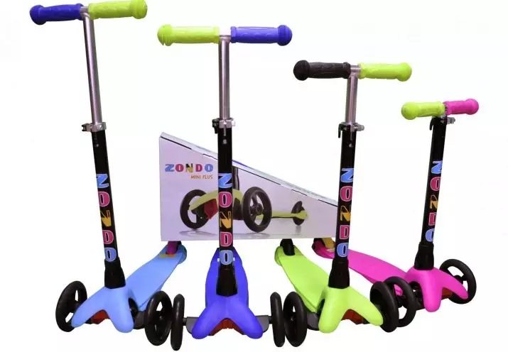 Baby 3-wheel skuter (31 gambar): Penarafan skuter tiga roda yang terbaik untuk kanak-kanak 2-5 tahun. Peranti dan pilihan 8716_22