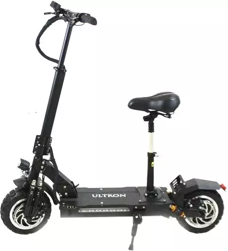 Ultron Scooters: Χαρακτηριστικά μοντέλων ηλεκτρικών νεροχύτες. Πώς να επιλέξετε ένα ηλεκτρικό σκούτερ; Πλεονεκτήματα και Μάρκα 8718_8