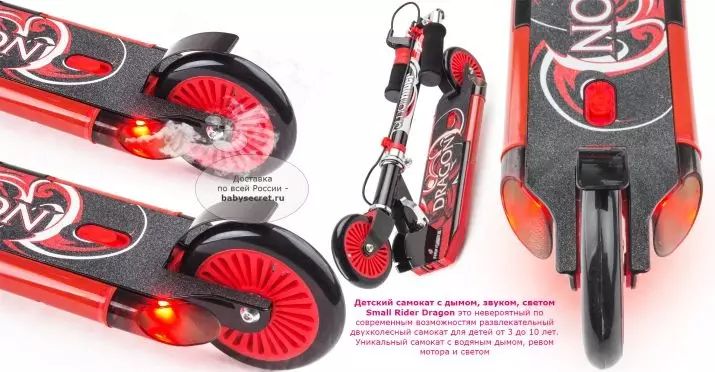 儿童踏板车（55张照片）：如何为孩子选择滑板车？如何教孩子骑？为父母的大轮子和笔的最佳模型评级。你多大了？ 8730_32