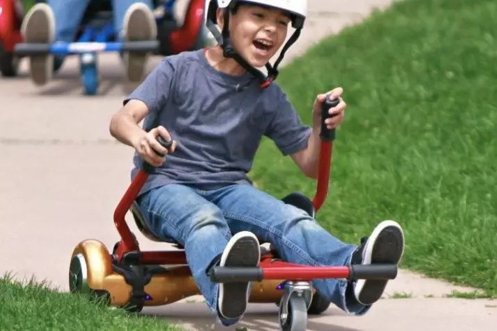 Ko var izdarīt no Gyro? Motorolleris un elektriskās izlietnes ar savām rokām, mašīnu un elektrisko automašīnu, kartēm un bērnu velosipēdu bez kontroliera 8743_9