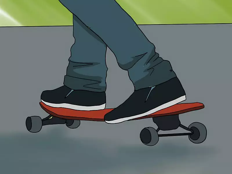 Sådan lærer du at ride et skateboard? Hvordan man bremser og tænder et skateboard? Regler for et barn. Lære at hoppe 8767_32