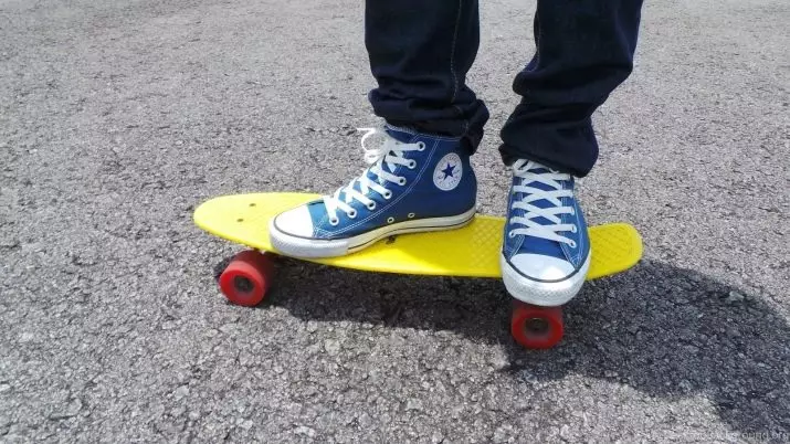 Mini skateboard: mafi kyawun ƙirar yara don yara da manya. Yadda ake hawa karamin-skate? 8775_11