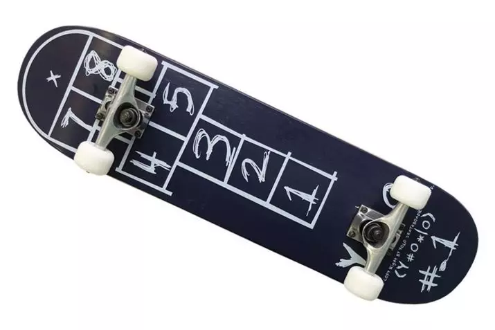 Children's Skateboard: Kiel elekti glitkuron por infanoj 3, 4, 6 kaj 8 jarojn? Kiel elekti protekton kaj detalojn? Kio se la skateboard rajdas flanke? 8784_26