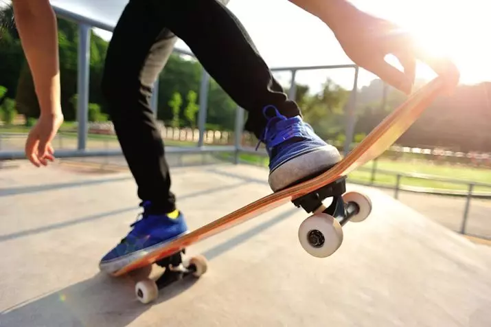 Skateboard za začetnike: vrste drsalk za otroke in odrasle. Kako izbrati najboljšo možnost za novince v rasti in teži? 8787_34