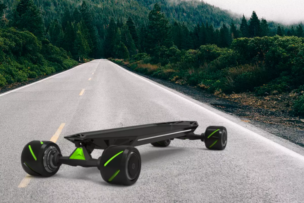 Electrollongboards: Longboards Overview with Bork, Xiaomi and others. Features of electronic off-road longboards. What is his length? 8791_20