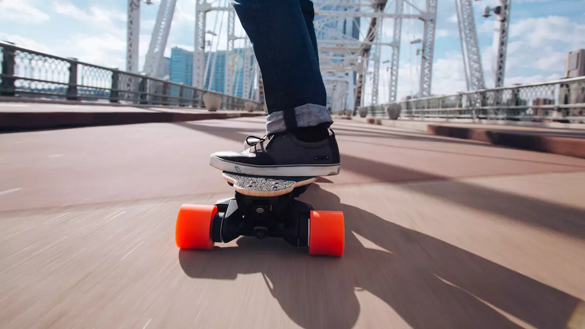 Electrollongboards: Longboards Overview with Bork, Xiaomi and others. Features of electronic off-road longboards. What is his length? 8791_22