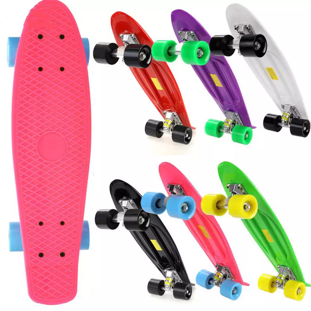 Skateboard voor meisjes (25 foto's): Hoe te leren rijden op een skateboard op 9 en 14 jaar oud? Hoe kiest u een kinderkateboard voor een tiener? 8793_13