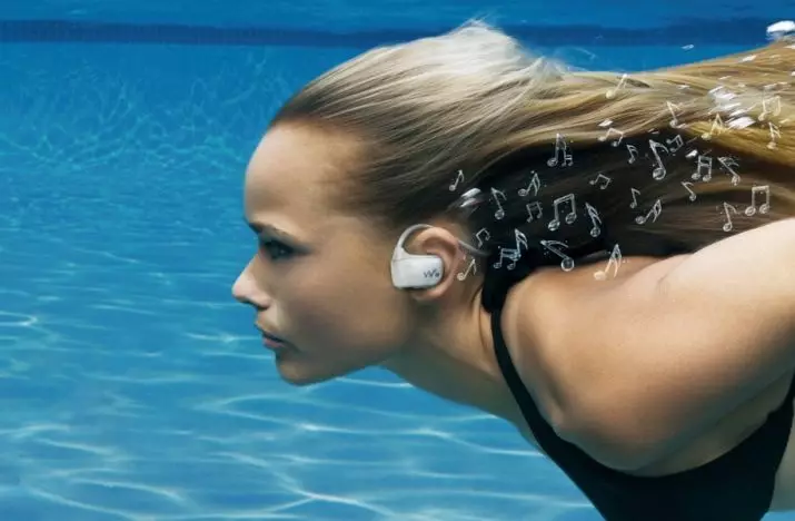 プールのヘッドフォン：プレーヤーとBluetoothで泳ぐためのワイヤレスモデルと有線モデルを選択します。ソニー、JBL、その他のブランド 8815_9