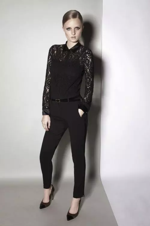 Black Blouse (52 wêne): toi bikî bloka reş 882_31