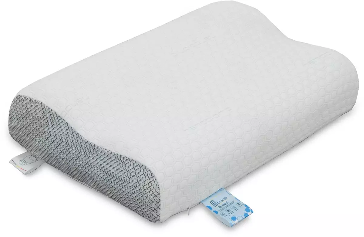 Įvertinimo pagalvės miegoti: Kas geriau pagal atsiliepimus? Geriausi gamintojai. Kaip pasirinkti patogiausią pagalvę? 8844_28