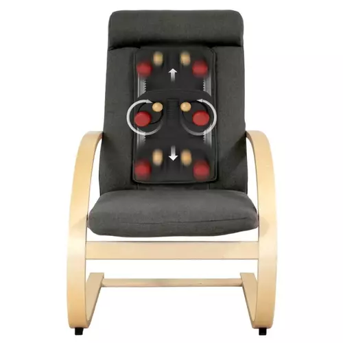 Cadeiras de balance de masaxe: como elixir unha cadeira de balance cunha masaxe para a casa? Valoración de modelos modernos 8857_16