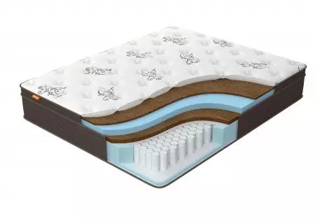 Hard mattresses: 160x200 and 180x200, 90x200, 140x200 and other dimensions. Pros and cons for the back. Is it better if a soft mattress? How to soften? Rating 8893_25