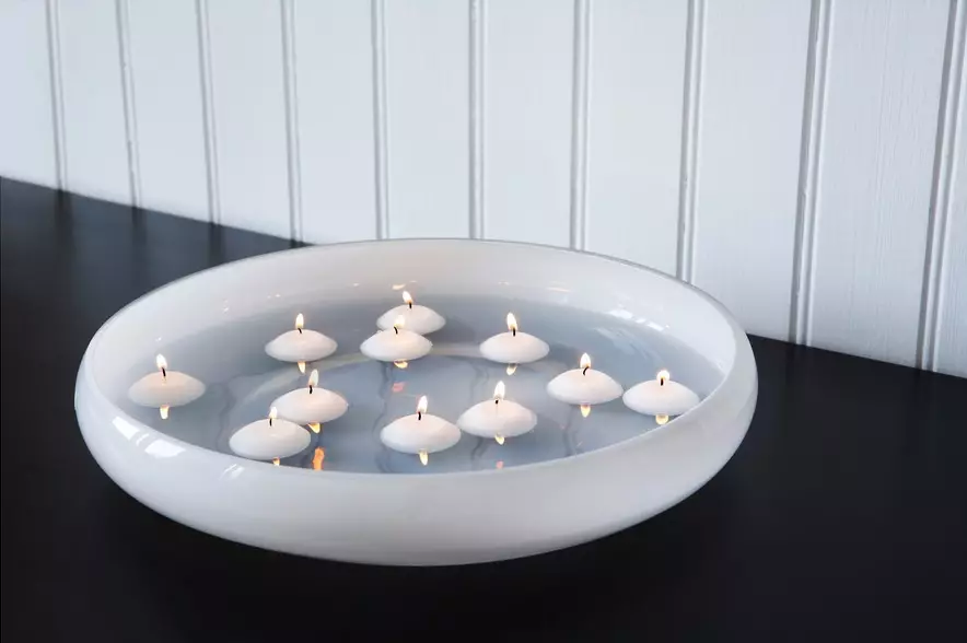 IKEA espelmes aromàtiques: en un got i dirigits espelmes en bateries, jocs de veles, espelmes de te amb gust vermells i altres opcions 8897_17