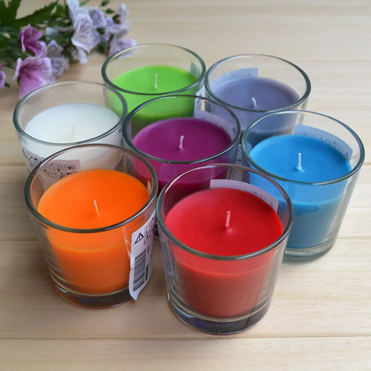 IKEA lilin: aromatik dalam gelas dan Lampu lilin yang dipimpin pada bateri, set lilin teh, lilin berperisa merah dan pilihan lain 8897_3