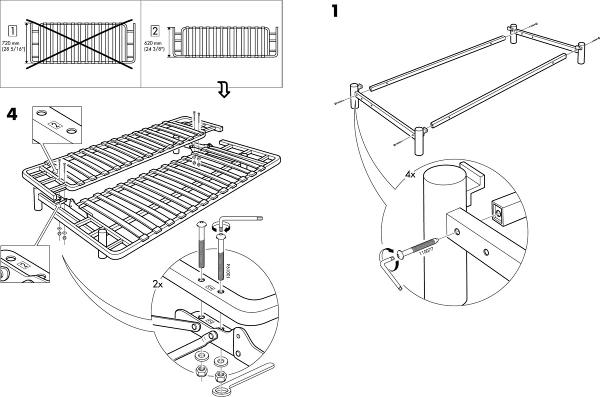 IKEA Sofe (50 fotografija): Kutni kauč na rasklapanje i žuto preklapanje sa spavanjem, mali do kuhinje, sa stolom u naslon za ruke i drugim modelima 8911_36