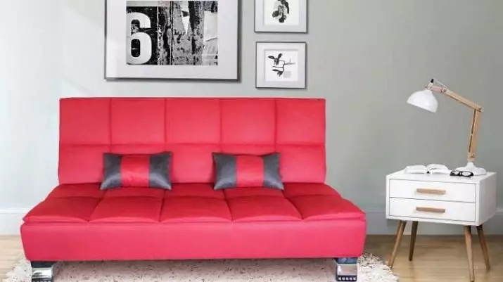 Ikea sofas (50 poto): ranjang sofa sudut sareng tilepan konéng sareng tempat bobo, anu alit ka méja dina armrest sareng modél anu sanés 8911_42