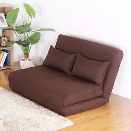 Ikea sofas (50 poto): ranjang sofa sudut sareng tilepan konéng sareng tempat bobo, anu alit ka méja dina armrest sareng modél anu sanés 8911_44