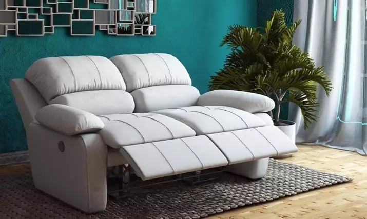 I-Sofas encinci (iifoto ezingama-96): ubungakanani be-mini-sofa, isitayile esincinci esincinci seSobala amagumbi amancinci kunye nezinye iimodeli 8913_17