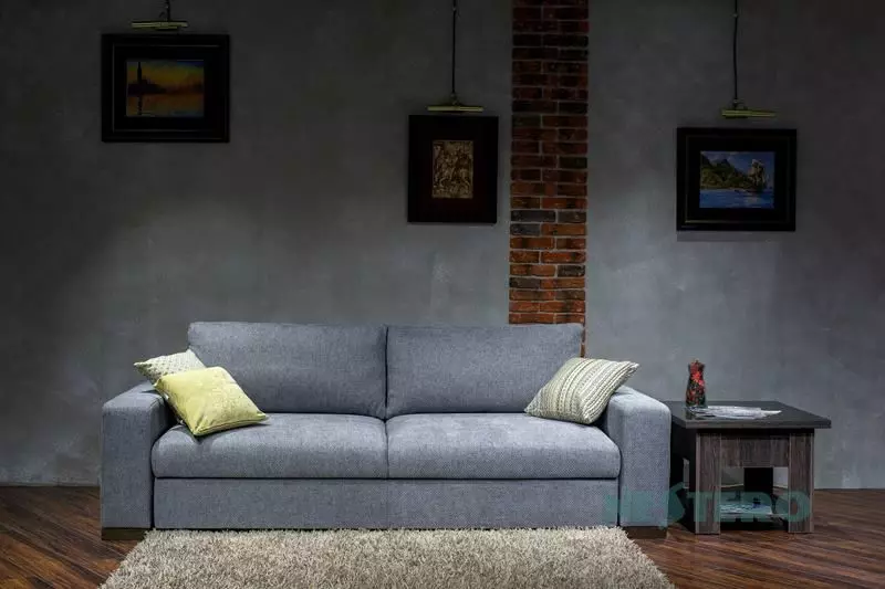 Bahan untuk sofa (36 foto): Apa yang lebih baik untuk memilih untuk pelapis? Microfiber, tahan lama, praktis dan tahan aus. Kategori 8920_16