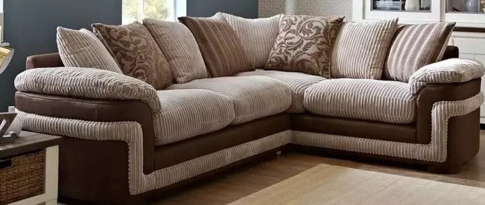 მასალები Sofa (36 ფოტო): რა არის უკეთესი აირჩიოს upholstery? Microfiber, გრძელვადიანი, პრაქტიკული და აცვიათ მდგრადი ქსოვილები. კატეგორიები 8920_26