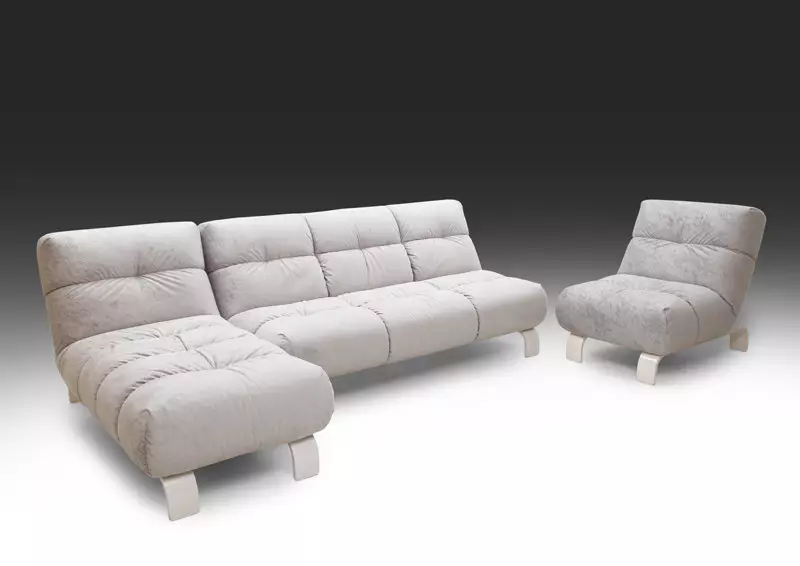 Canapea unghiulară cu un loc de dormit (80 de fotografii): modele modulare mari cu un colț într-o cameră și fără cotiere, dimensiuni 160x200, 180x200 cm și altele 8929_17